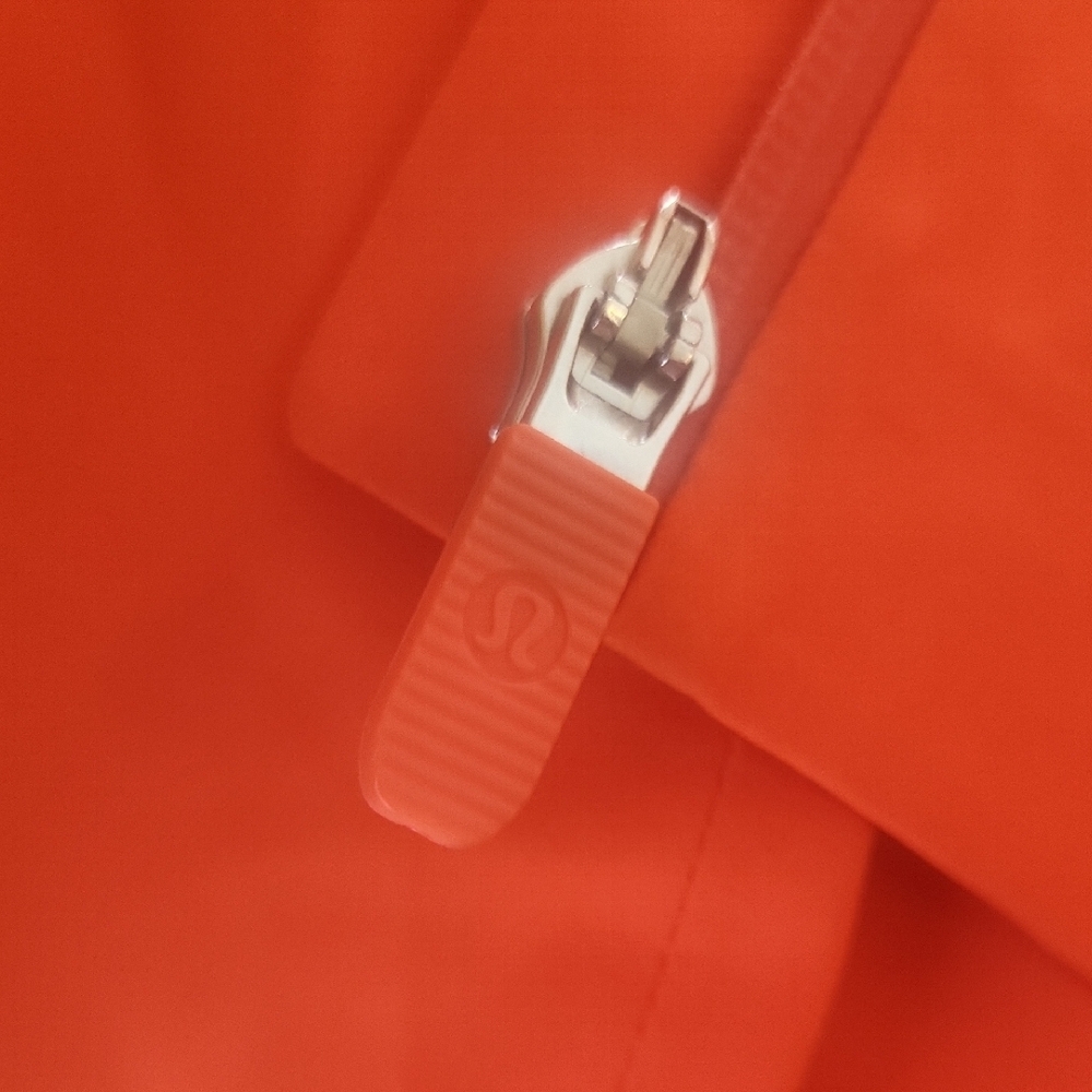 Women's Red Hooded Trench Coat - Picture 6 of 9